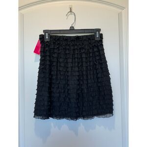 NWT Xhilaration Black Ruffle Skirt Size Small